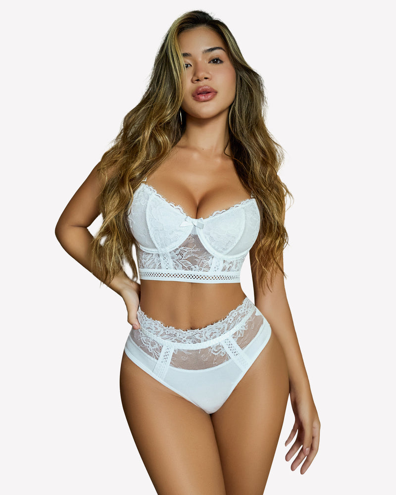 High Waist Panty und BH Set
