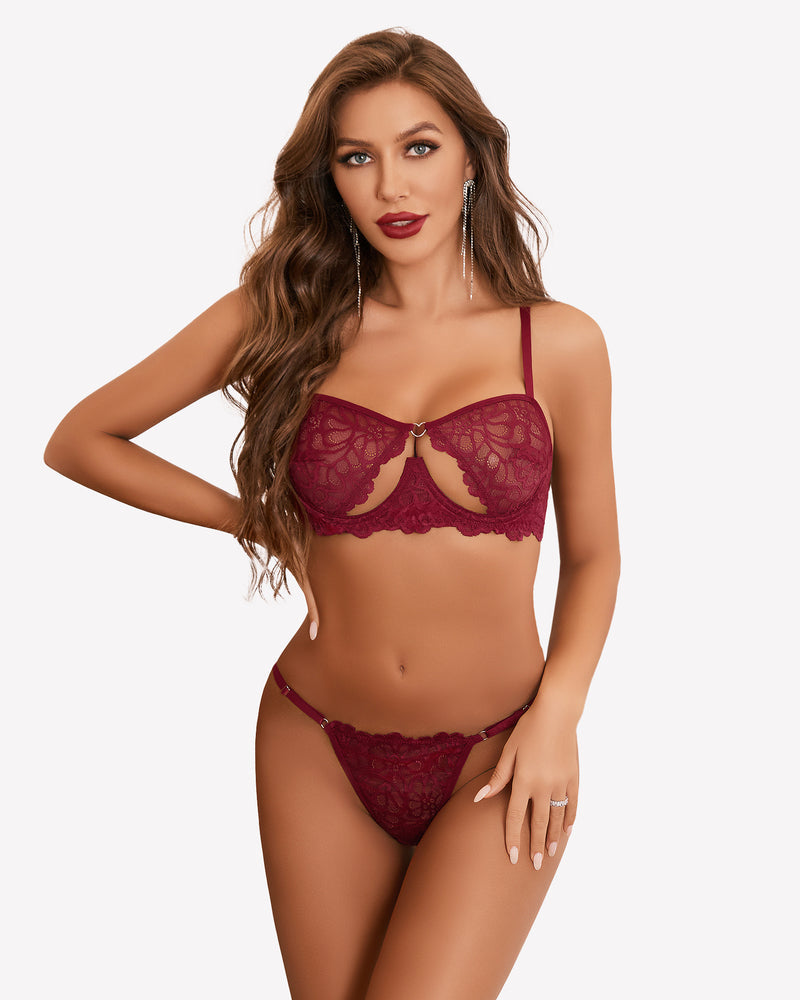 Push-up-Halbschalen-BH-Sets