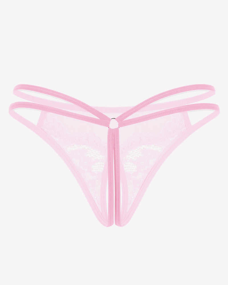 Lace Floral Lace Briefs G-String