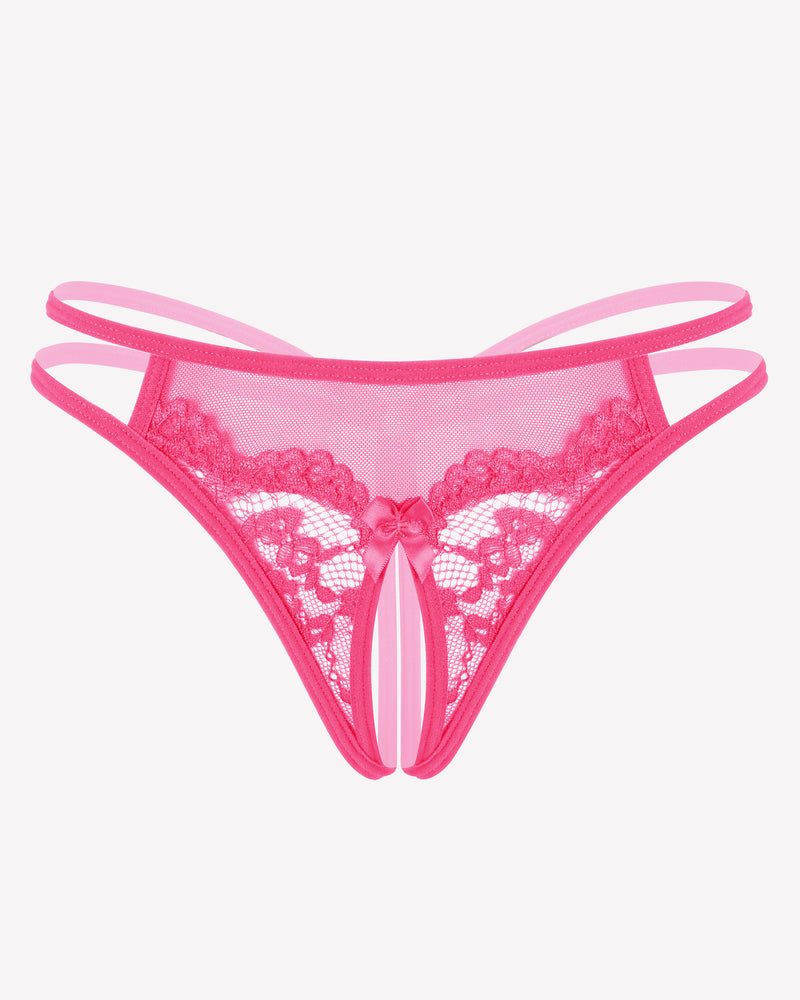 Lace Floral Lace Briefs G-String