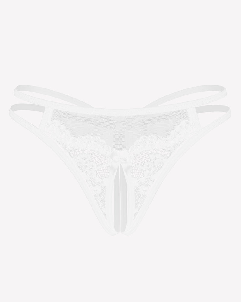 Lace Floral Lace Briefs G-String