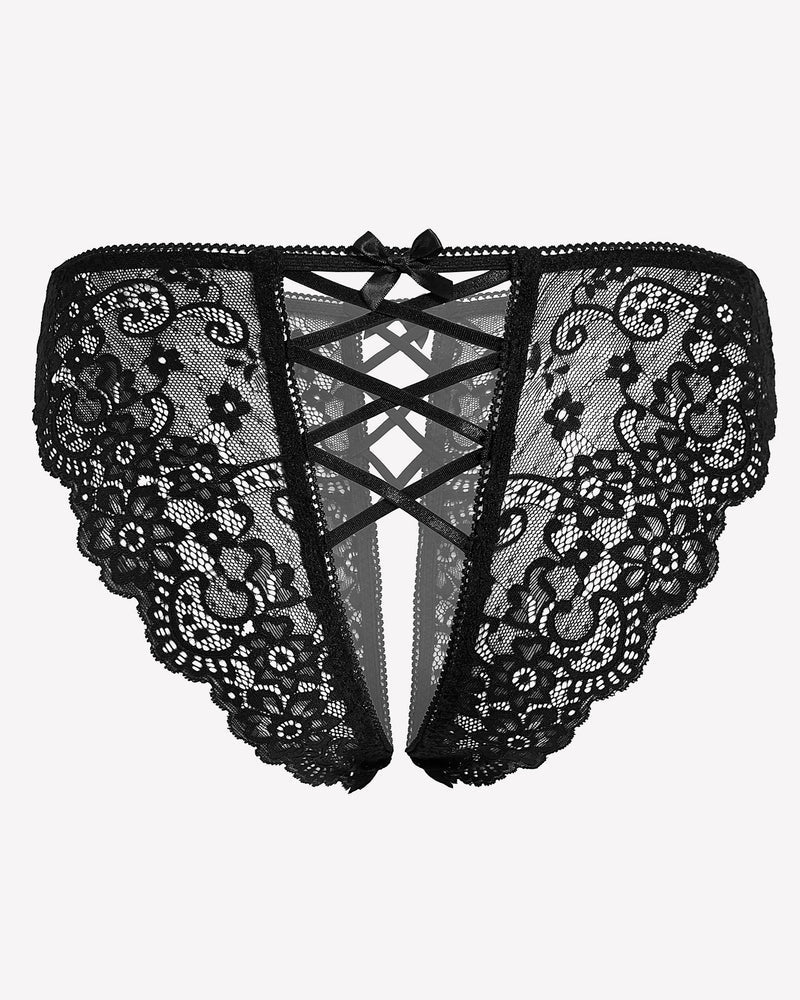 Criss Cross Spitze Hipster Panty