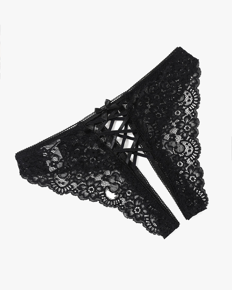 Criss Cross Spitze Hipster Panty