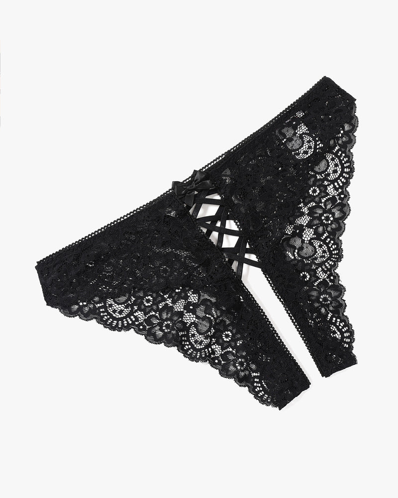 Criss Cross Spitze Hipster Panty