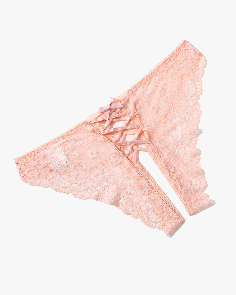 Criss Cross Spitze Hipster Panty