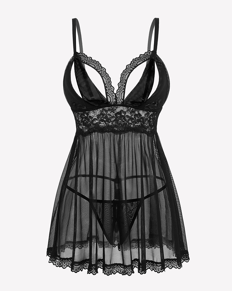 Spitze Babydoll Boudoir Outfits