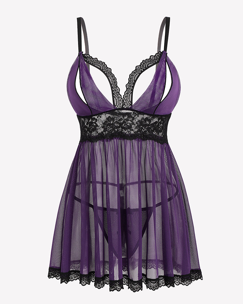 Spitze Babydoll Boudoir Outfits