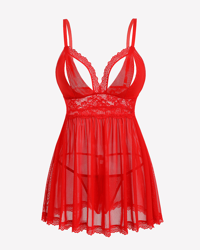 Spitze Babydoll Boudoir Outfits