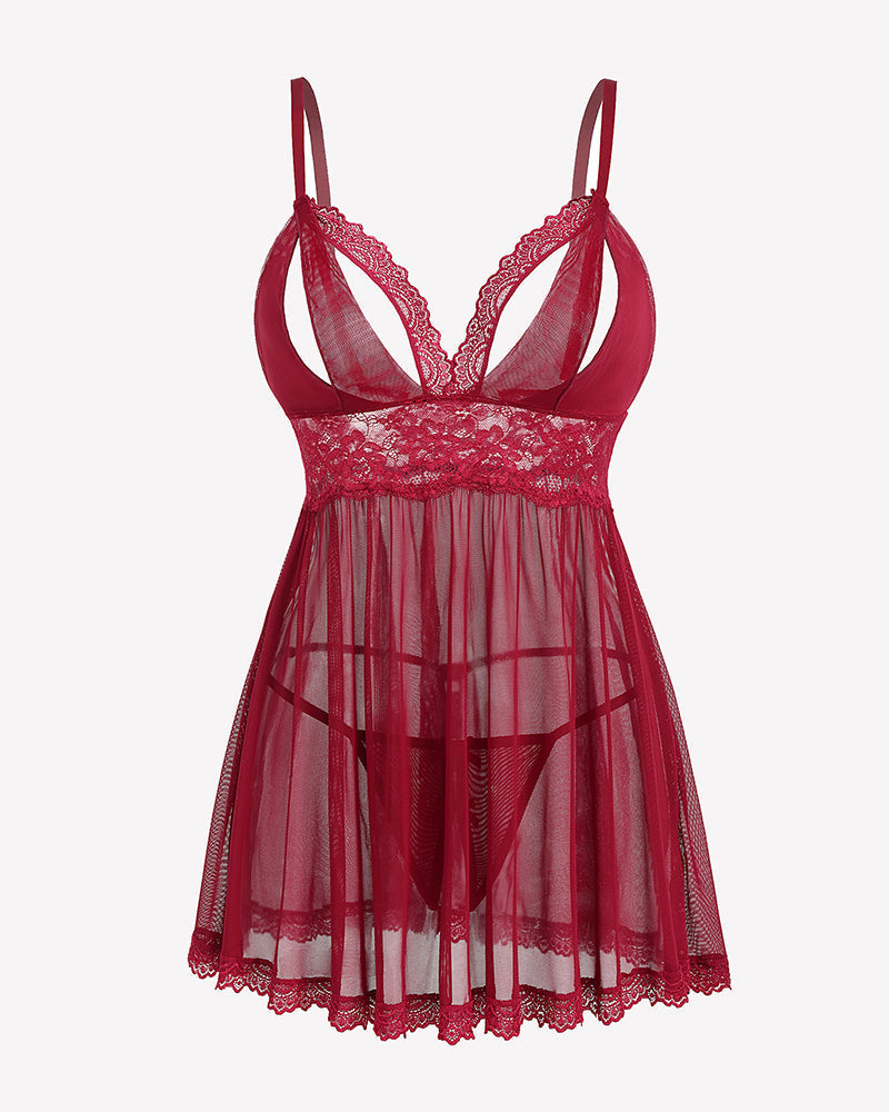 Spitze Babydoll Boudoir Outfits