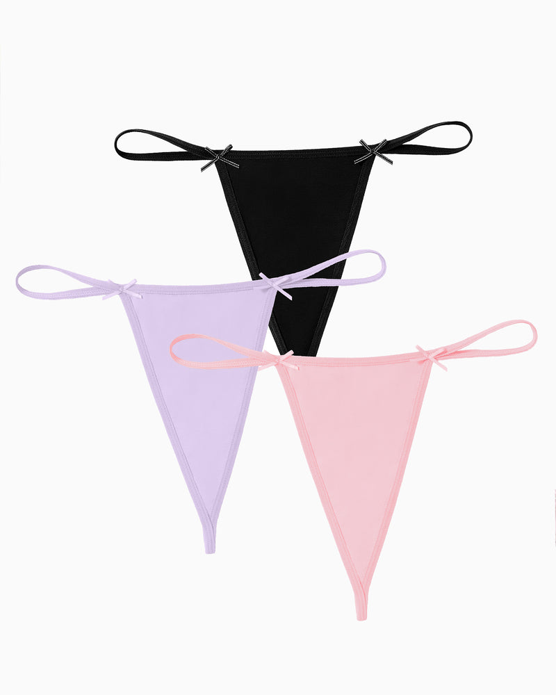 3Pcs G-String Tanga
