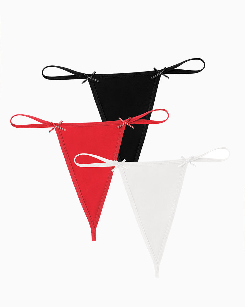 3Pcs G-String Tanga