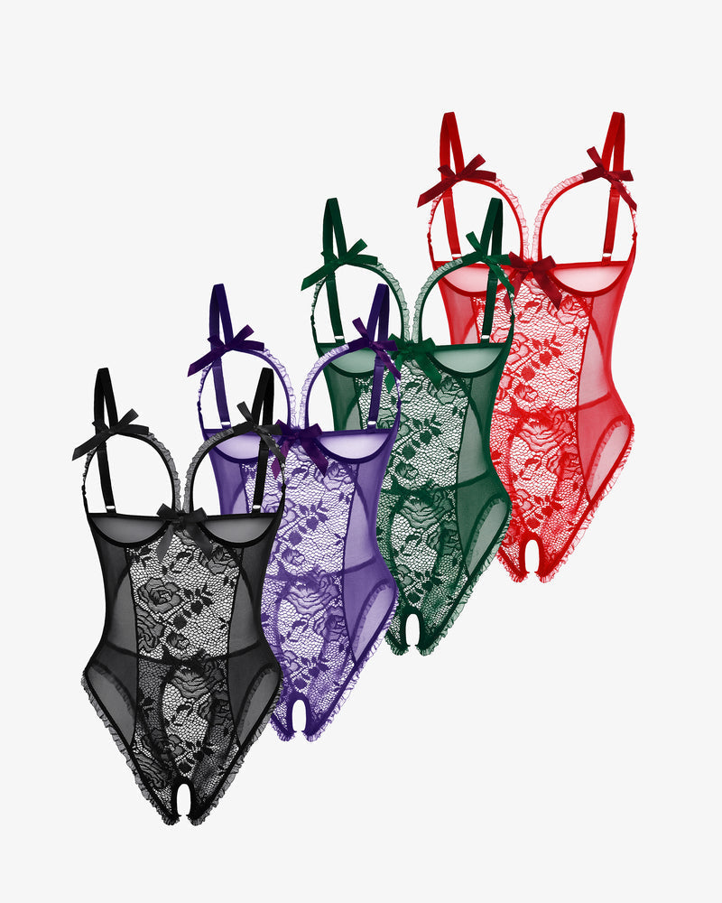 2Packs Sets Spitze Mini-Bodysuit