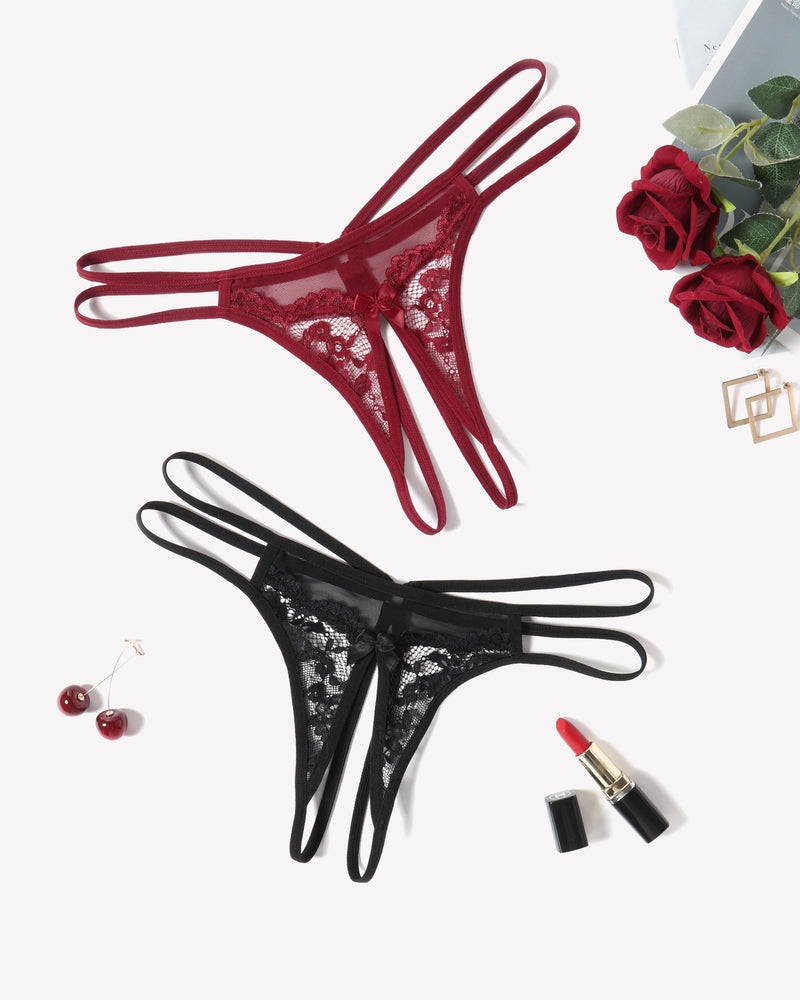 Spitzenhöschen Floral Lace Briefs G-String