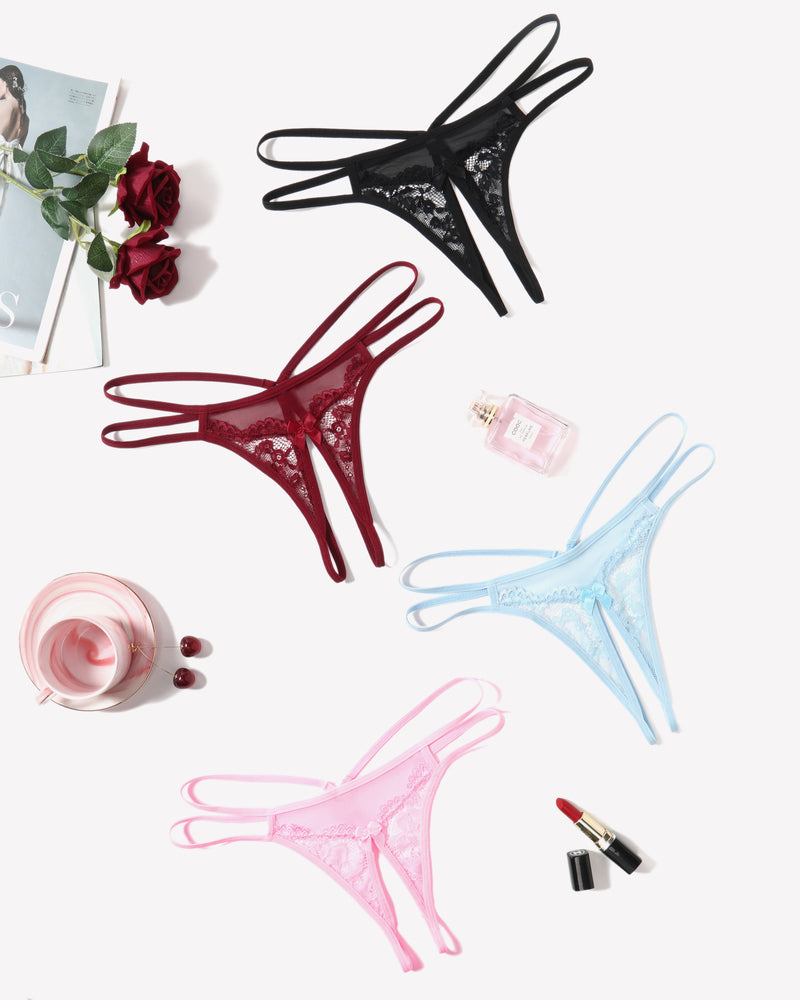 Spitzenhöschen Floral Lace Briefs G-String