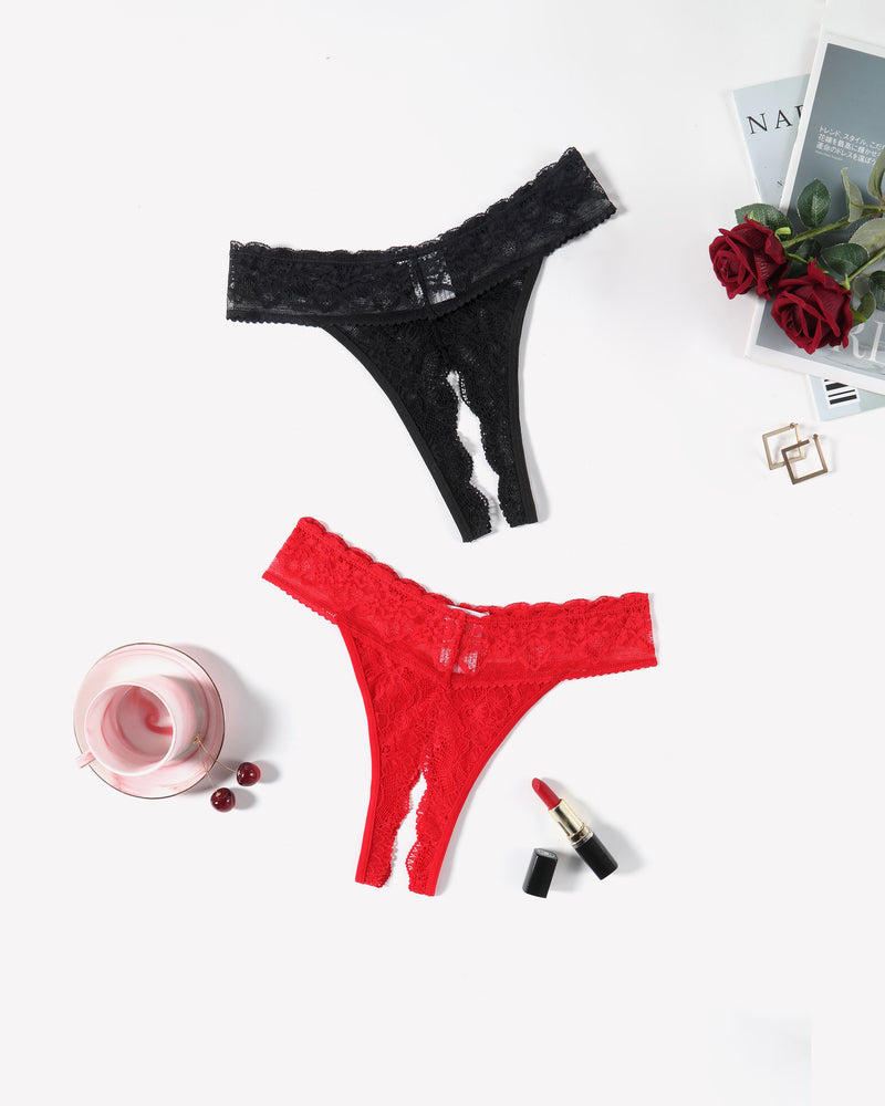 Hipster-Tanga mit tiefem Rückenausschnitt