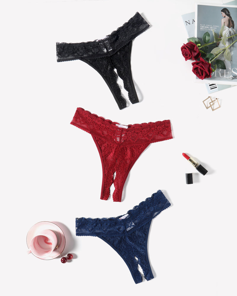 Hipster-Tanga mit tiefem Rückenausschnitt