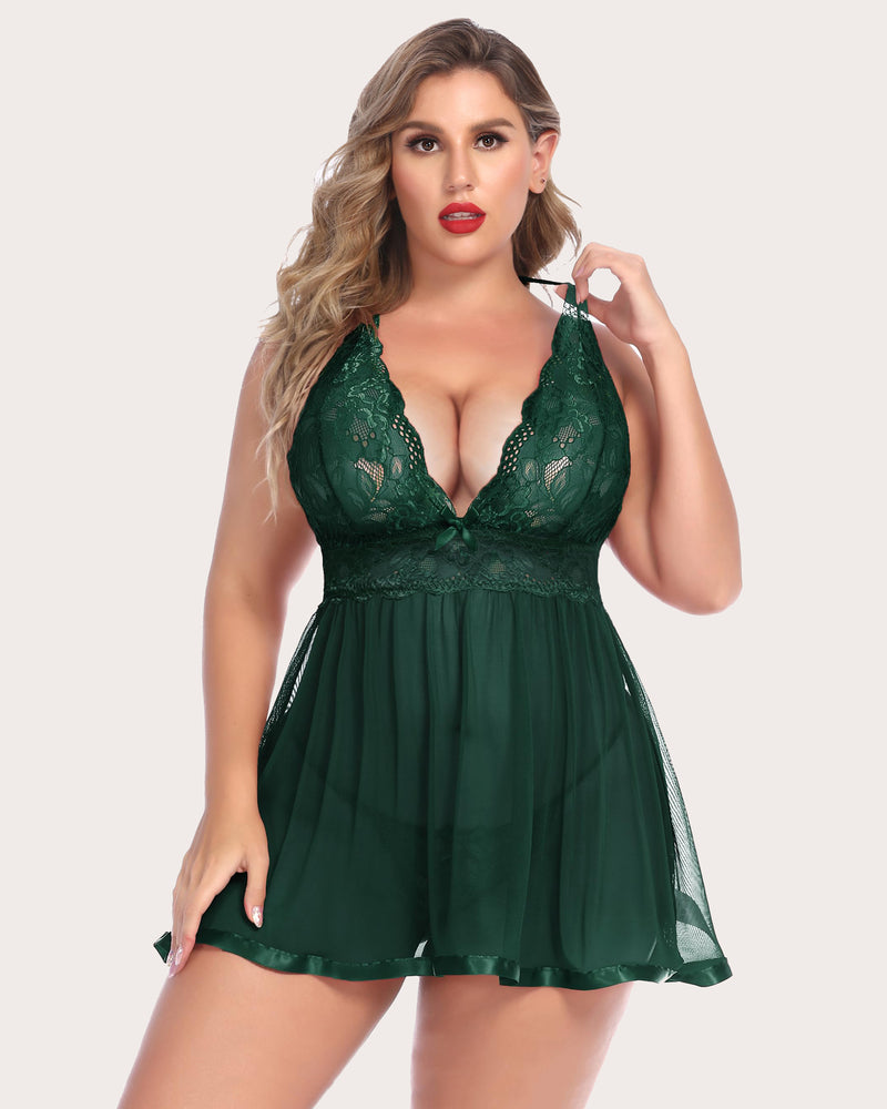 Plus Size Babydoll Dessous