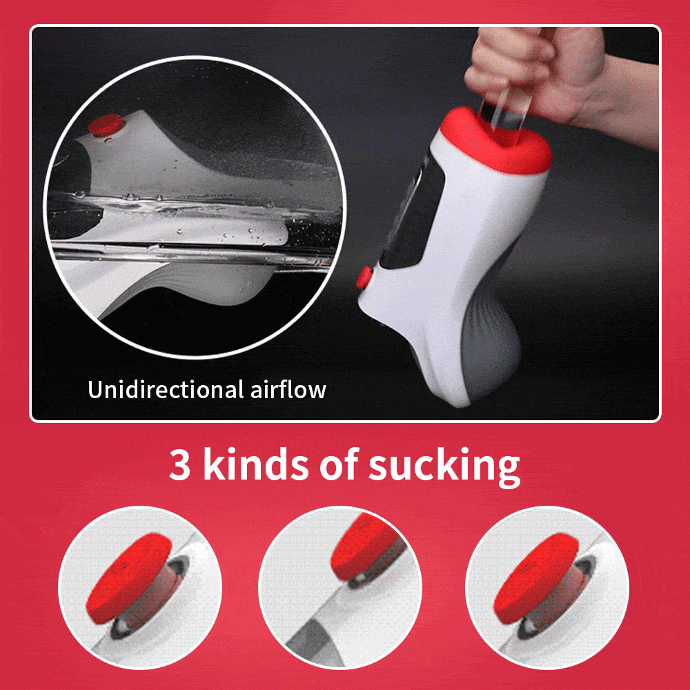 Acmejoy - Leten 10 Vibrationen Deep Throat Air Control Vakuum Saugen Blowjob Masturbator Male Stroker