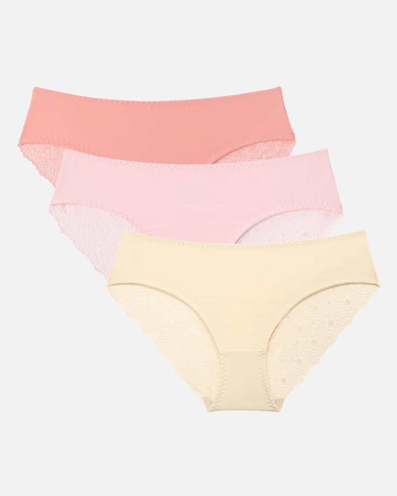 Spitzenhöschen No Show Hipster V-Taille Hipster