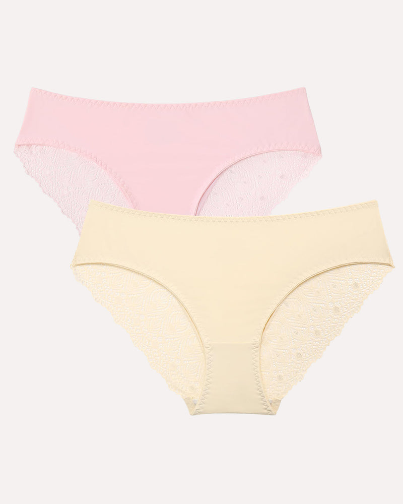 Spitzenhöschen No Show Hipster V-Taille Hipster