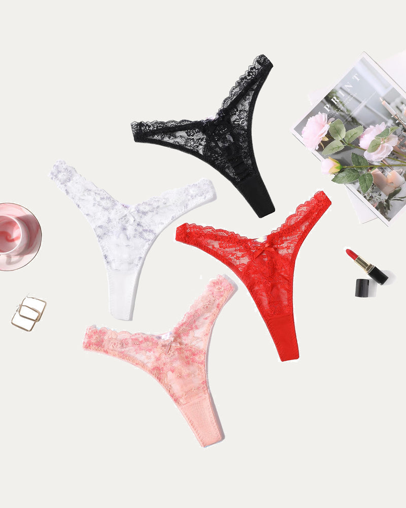 Spitze G-String Exotic Panties Set