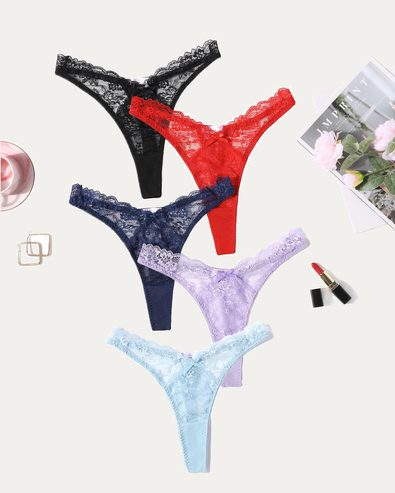 Spitze G-String Exotic Panties Set
