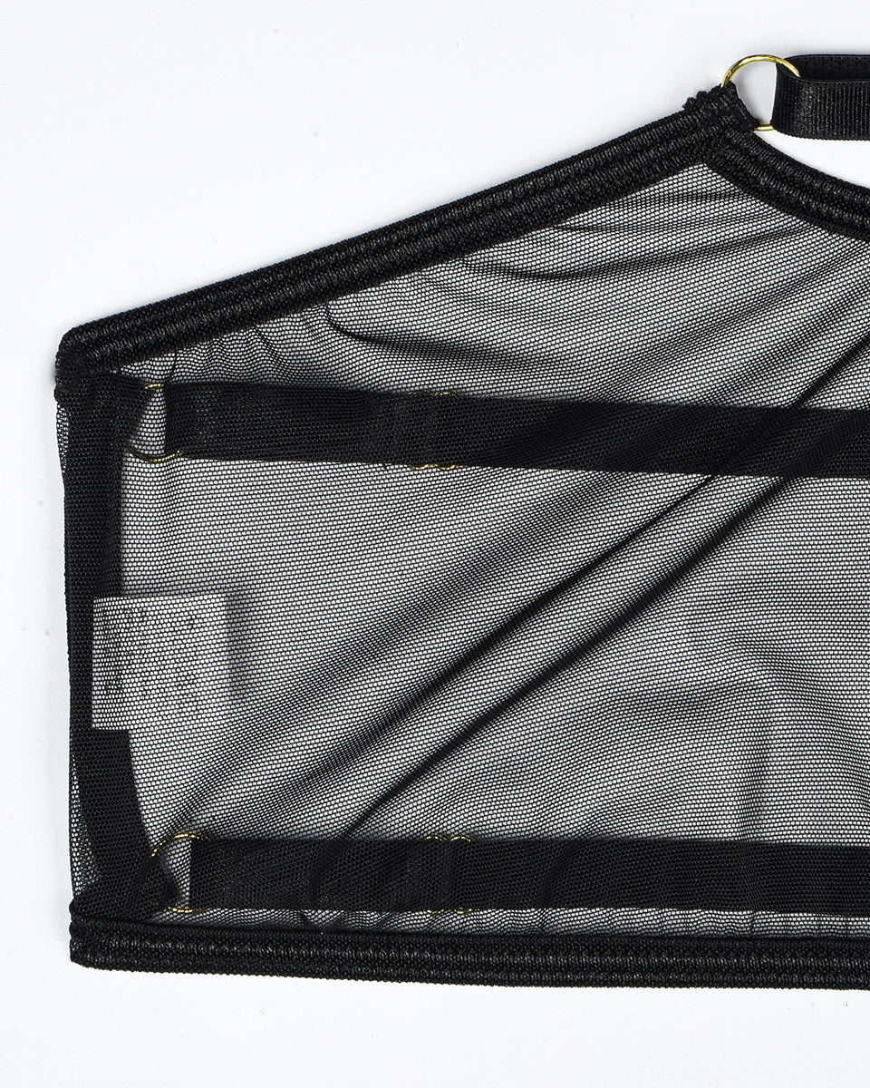 2er-Pack Mesh-BH und -Tanga-Set