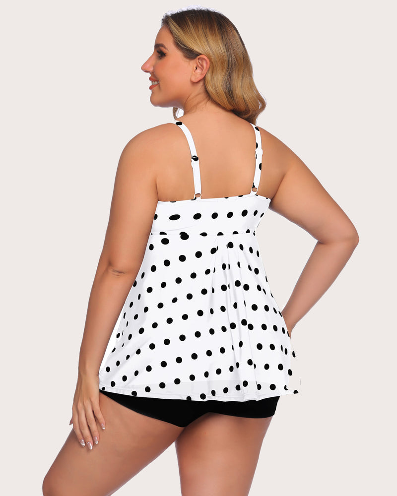 Leopard Tankini Set Badeanzüge mit Shorts