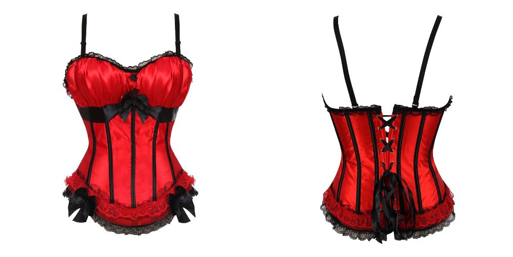Verzaubernde Umarmung Korsett - Rot | KissHuts® Sexy Lingerie