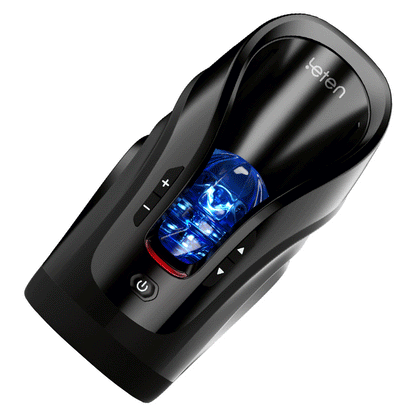 Acmejoy -Leten 3D Fleshy Telescopic Vibrating Automatic Male Masturbator Blowjob Stroker