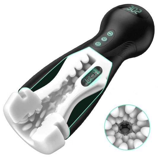 Acmejoy - SolaceX Intensive Absaugung & Vibration Vergnügen männlichen Stroker Masturbator