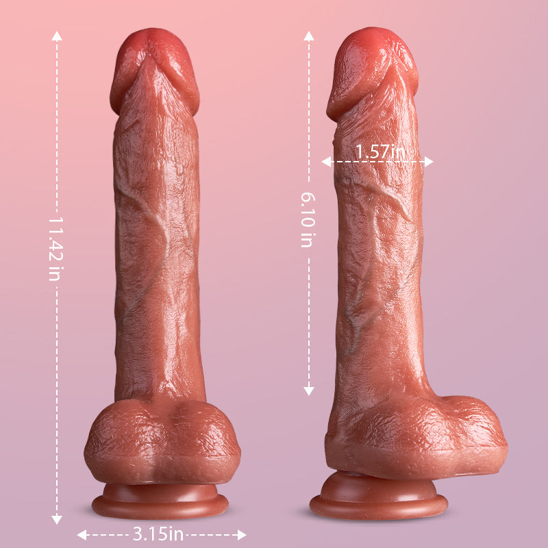 Acmejoy - Teleskopierender schwingender Dildo 11.42 in
