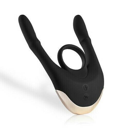 Acmejoy Elektrischer Schock Vibrierender Cock Ring