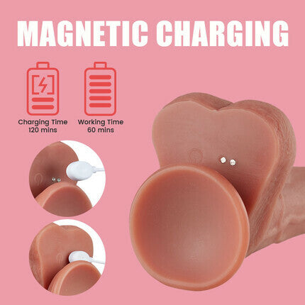 Acmejoy - Schübe Vibration Dildo 8,66 Zoll