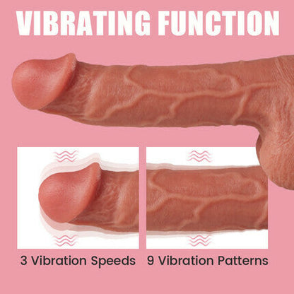 Acmejoy - Schübe Vibration Dildo 8,66 Zoll
