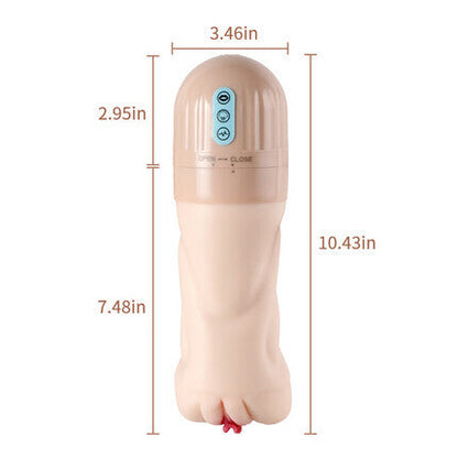 Beate - 5 Saugen Oral Schlucken 10 Vibrierende Massage Training Masturbation Cup