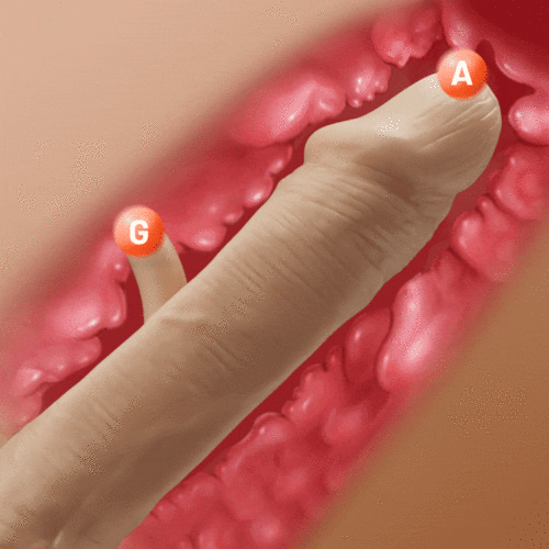 Acmejoy - Hollow Flapping Silikon Dildo Vibrator 8.38 IN