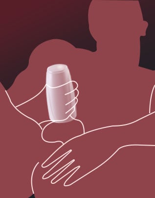 Acmejoy - Blowjob Queen 10 Klopfende schiebende männliche Eichel Training Stimulator