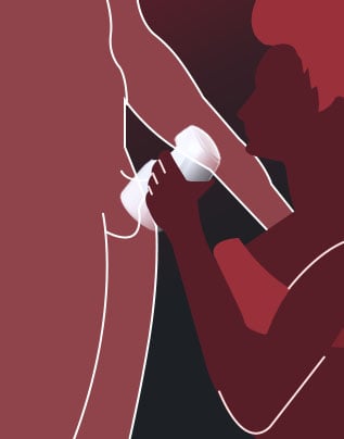 Acmejoy - Blowjob Queen 10 Klopfende schiebende männliche Eichel Training Stimulator