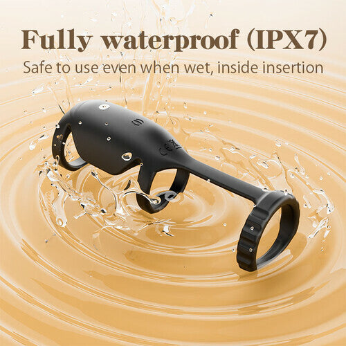 Acmejoy - Triple Ring 10 Vibration Paare verwenden Silikon Material Vibrating Cock Ring