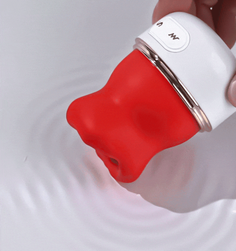 Acmejoy Cherry 10 Lecken & Beißen & Vibrierende Zunge Vibrator für Klitoris und Nippel Stimulation