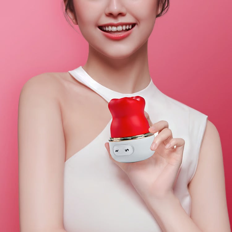 Acmejoy Cherry 10 Lecken & Beißen & Vibrierende Zunge Vibrator für Klitoris und Nippel Stimulation