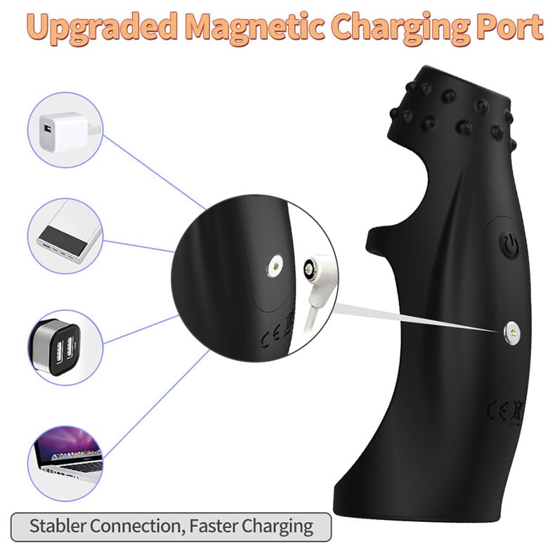 Acmejoy - 10 Vibrating Cock Ring mit G-Punkt-Stimulation und Fernbedienung