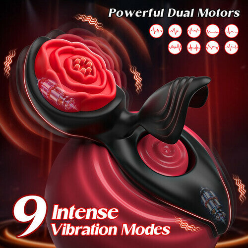 Acmejoy - Wizard APP Control 7 Vibrierender Cock Ring