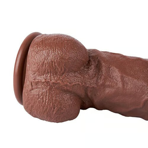 Acmejoy - Riesiger schwarzer Dual Density Dildo 12,99 Zoll