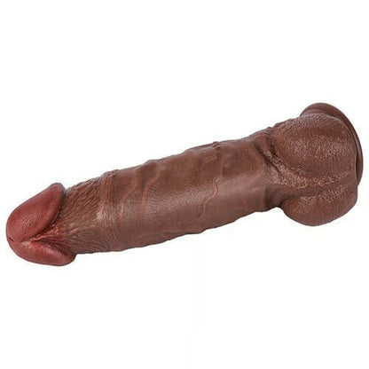 Acmejoy - Riesiger schwarzer Dual Density Dildo 12,99 Zoll
