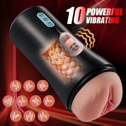 Acmejoy - James Classic 10 Zunge lecken 10 Vibrating Male Stroker
