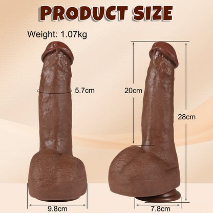 Buder - Manueller Dildo für Vaginal & Anal 11.02 Zoll