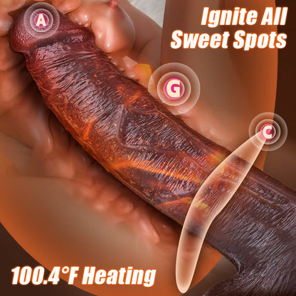 Acmejoy - Thrusting Thick Long Lifelike Heizung Dildo 10,83 Zoll