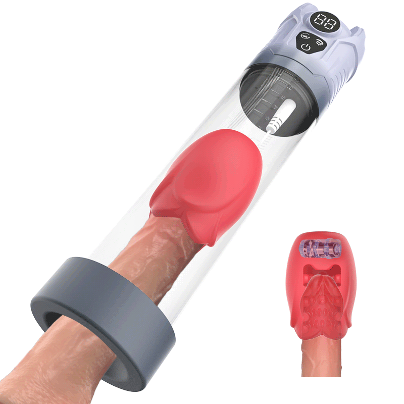 Acmejoy GrowPlus - Train & Please Penis Pumpen 5 Saugen Blowjob 7 Vibrationen